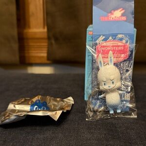 POP Mart - The Monsters How2Work 10th Anniversary Classic Mini Labubu Keychain